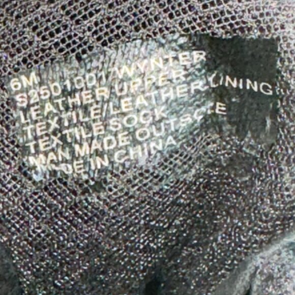 Kate Spade New York 263182 Wynter Hiker Black Boots - Picture 8 of 8